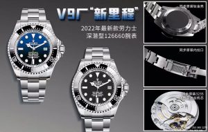 V9厂劳力士海使型鬼王2022年最新款126660复刻腕表介绍插图