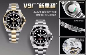 V9厂劳力士海使型鬼王2022年最新款126660复刻腕表介绍插图1