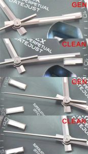 Clean与正品相比会怎么样呢！C厂刚出的劳力士41日志薄荷绿非常漂亮插图6
