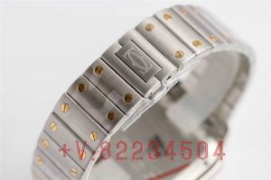 GF卡地亚山度士间金表质量如何？-W2SA0009复刻表插图6
