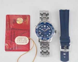 VS工厂蓝盘海马300评测介绍（VS蓝盘海马300陶瓷圈口蓝珐琅表盘材质）插图8