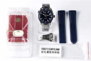 VS工厂欧米茄海洋宇宙GMT43.5MM复刻表做工如何插图
