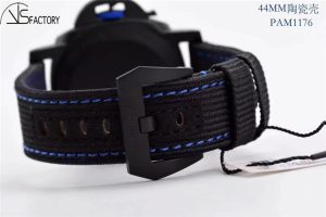 VS厂沛纳海PAM1176陶瓷材质（蓝色把头）GMT复刻手表的质量如何？插图6