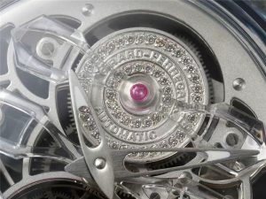 RM-factory芝柏QuasarLight金桥系列陀飞轮全透明版复刻表怎么样插图4
