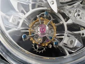 RM-factory芝柏QuasarLight金桥系列陀飞轮全透明版复刻表怎么样插图5