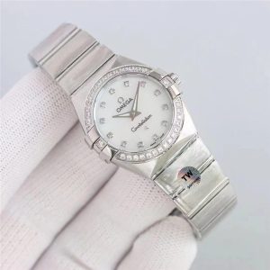 TW厂复刻的欧米茄女款星座系列27mm石英手表怎么样插图9