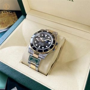 KING劳力士40mm潜航者巅峰级间金水鬼做工评测插图1