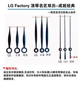 lg厂浪琴名匠双历机械男表做工细节无与伦比(全新lg厂浪琴名匠双历机械男表细节评测)插图8