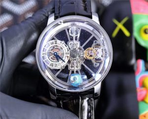 一款捷克豹EPICXCHRONO系列，非常酷炫的男士全自动机械表腕表插图6