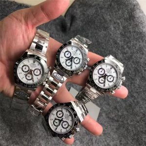 c厂clean劳力士熊猫迪通拿组合4130和正版有很大区别吗？插图1