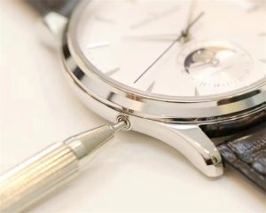 gf厂925一体机芯版本积家月相大师比较正品有破绽吗会一眼假吗？插图5