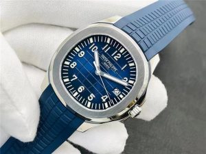 zf厂V3版商务正装一身的PatekPhilippe海底探险者百达翡丽蓝手雷细节评测插图5