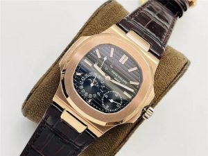 百达翡丽Patekphilippe运动系列鹦鹉螺5724（霸道总裁）玫瑰金款评测插图2