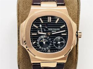 百达翡丽Patekphilippe运动系列鹦鹉螺5724（霸道总裁）玫瑰金款评测插图3