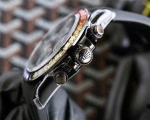 这款12.3mm最新劳力士第四代迪通拿精钢全黑款你会喜欢吗？插图4