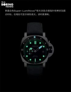 vs厂出品的沛纳海潜行系列PAM01288磨砂eSteel腕表做工细节评测！插图1