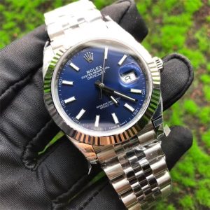 vs厂复刻版劳力士日志蓝盘五珠搭配3235机芯做工细节评测插图