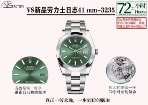 VS厂2023复刻的劳力士41日志光圈薄荷绿款复刻腕表值得入手吗？插图