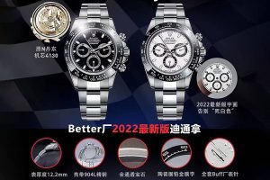 C厂/clean厂劳力士熊猫迪m116500ln-0001复刻表细节评价！插图