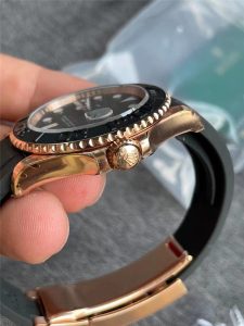 VS厂劳力士40玫瑰金游艇11655-Oysterflexbracelet手表搭载3135机芯和m12655-002手表搭载3235机芯评测插图3