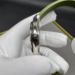 JJ+工厂新品绿面皮带款复刻表宇舶42mm尺寸-搭载宇舶命名原装HB1110机芯全新水准一体机细节评测插图4