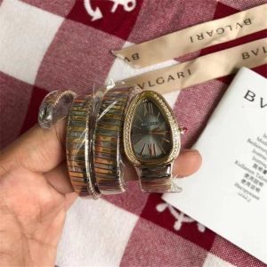 BV厂复刻表宝格丽蛇形手表与Tubogas手镯的融合成为时尚的代名词插图2