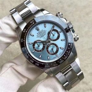 BT厂复刻表劳力士冰蓝迪通拿搭配4130机芯效果怎么样？插图