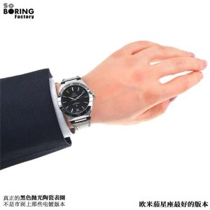 VS欧米茄41星座陶圈黑盘款复刻表能过专柜吗？肯定是不可以的插图1