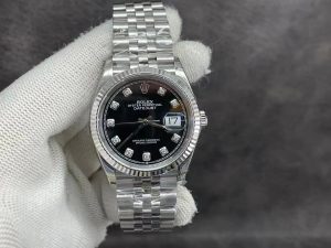 详说vs劳力士黑盘36日志对比正品搭配3235机芯会不会一眼假问题！插图1