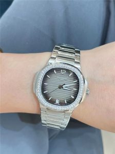 uus工厂百达翡丽运动优雅系列鹦鹉螺女款7118复刻表做工评测插图