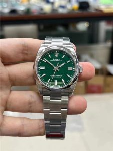 VS厂新品劳力士36恒动绿盘搭配DD3235机芯复刻表做工细节评测插图5
