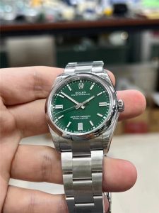 VS厂新品劳力士36恒动绿盘搭配DD3235机芯复刻表做工细节评测插图6