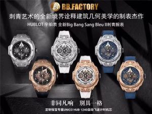 ZF厂（BBF）宇博大爆炸刺青二代玫瑰金计时腕表做工细节分享！插图