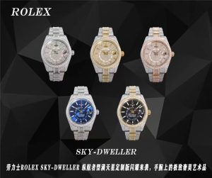 劳力士RolexSky-Dweller纵航者型满天星定制版复刻表细节解读插图