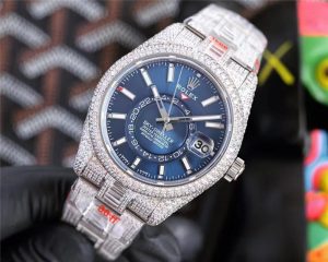 劳力士RolexSky-Dweller纵航者型满天星定制版复刻表细节解读插图2
