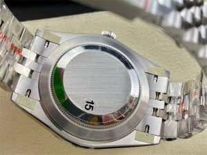 工厂劳力士日志41白盘组合3235机芯做工细节如何？插图8