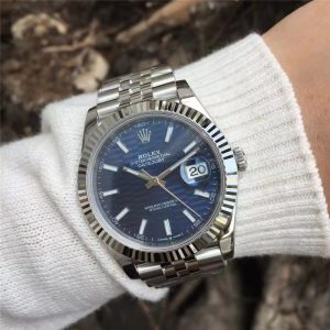 VS厂劳力士蓝坑纹日志对比正品，细节辨别差距大吗？插图
