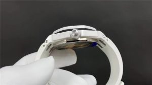 APS厂复刻表爱彼15707CB白陶瓷，质量做工配得上价格吗？插图3