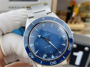 VS厂欧米茄海马幽灵党007冰蓝盘口碑好吗？插图