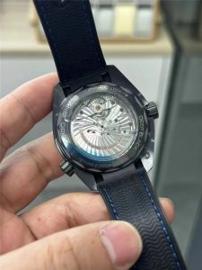 VS厂海马600米深海之蓝复刻表值得入手吗？（VS厂欧米茄海马600米深海之蓝复刻表细节做工评测）插图5