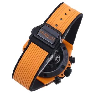 《BBF橙色陶瓷HUBLOT宇舶表BIG BANG Unico大爆炸系列彩色陶瓷腕表深度评测》插图6