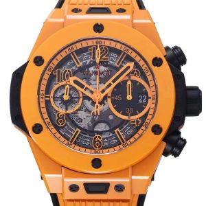 《BBF橙色陶瓷HUBLOT宇舶表BIG BANG Unico大爆炸系列彩色陶瓷腕表深度评测》插图1