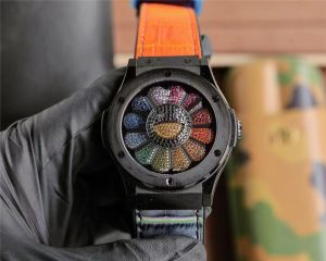 太阳花经典融合系列村上隆复刻腕表：璀璨艺术与精湛工艺的完美融合插图