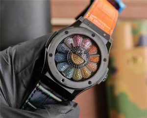 太阳花经典融合系列村上隆复刻腕表：璀璨艺术与精湛工艺的完美融合插图3