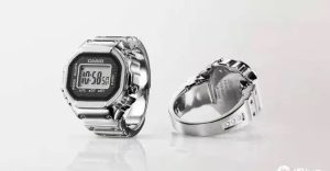 以“缩微艺术”将经典 G-Shock 5000 手表幻化为精巧戒指插图
