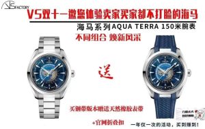 VS厂欧米茄世界时复刻表评测/vs工厂双十一活动送原厂橡胶表带插图