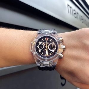 HB工厂V2版本恒宝宇舶表BIG BANG系列411.JX.4802.RT“全透明腕表”复刻版评测插图1