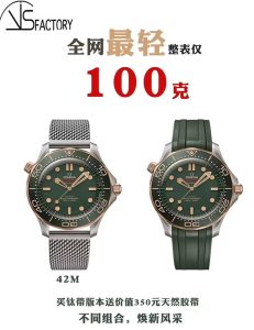 VS工厂2025新款海马300青铜金钛网带007评测插图