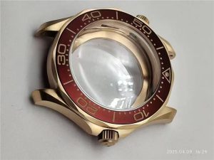 VS工厂欧米茄复刻表海马300：青铜金与勃根地红的传奇融合插图3